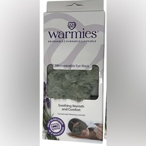 Warmies Curly Sage Green Eye Mask